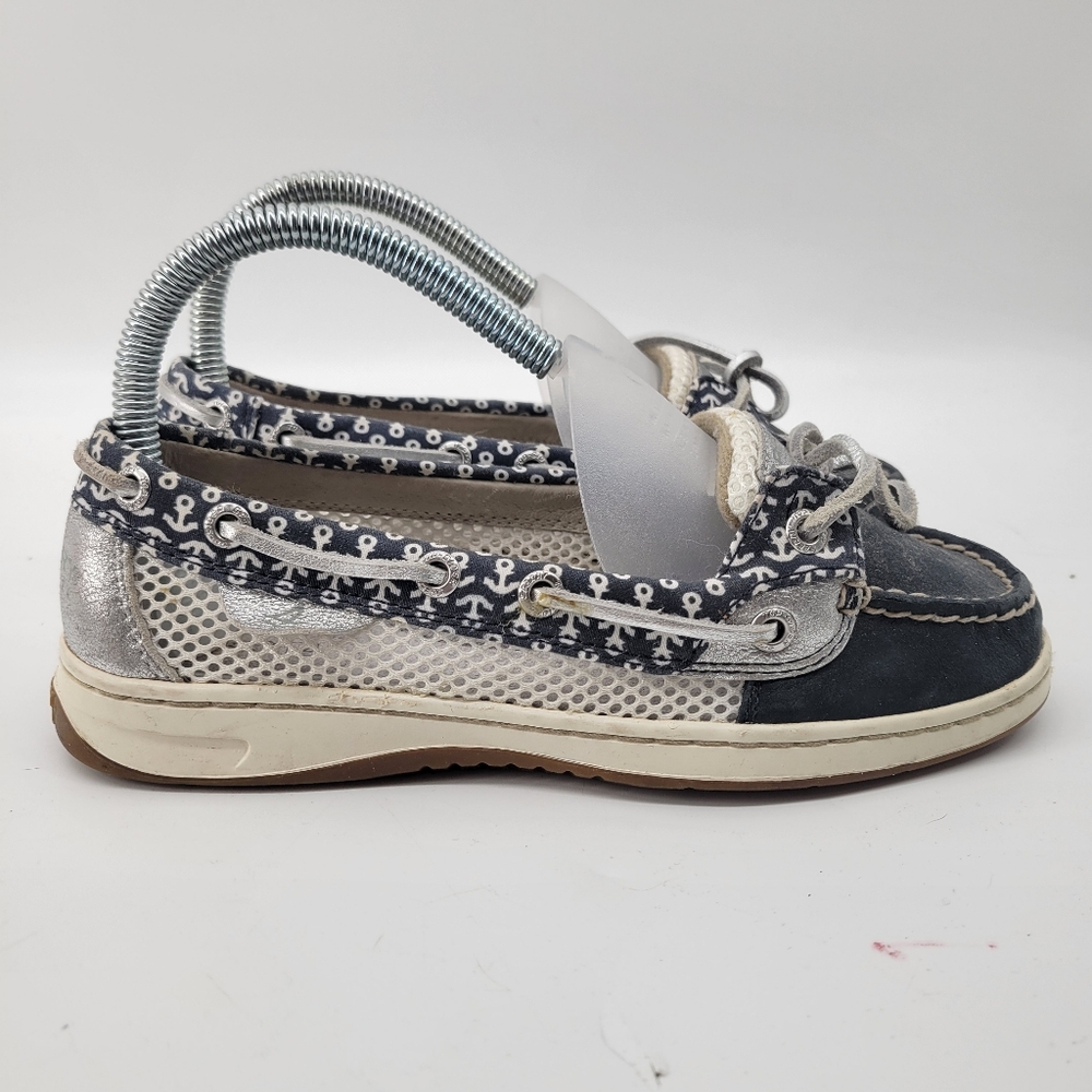 Sperry Women's Angelfish Critters, Navy/Silver